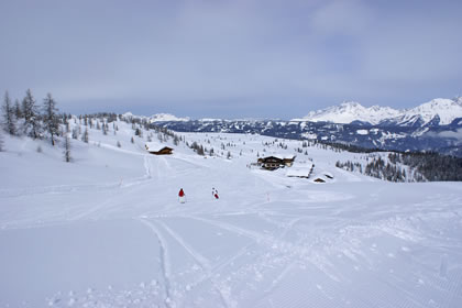 Pisten und tolles Panorama 