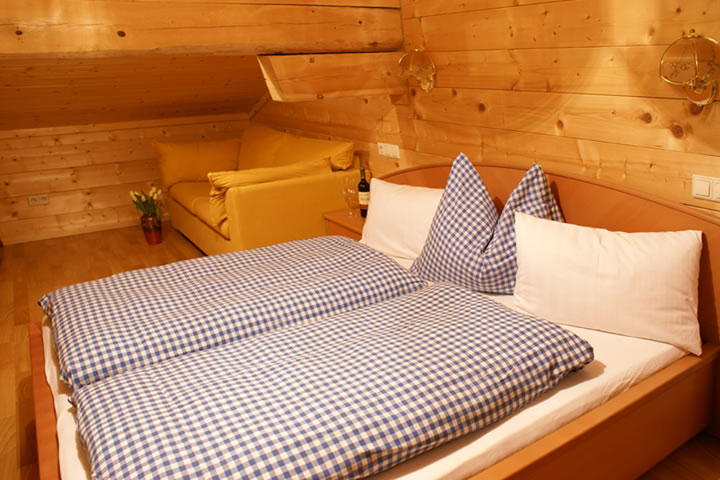 Schlafzimmer Fageralmhütte